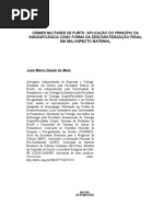 crimesmilitaresdefurtoaplicacaodoprincipiodainsignificanciacomoformadedescaracterizacaopenalemseuasp