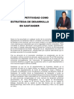 La Competitividad Como Estrategia de Desarrollo en Santander