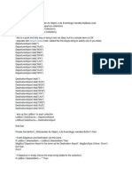 Airline Flight Code Visual Studio