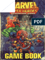Marvel Super Heroes Adventure Game (SAGA) RPG - Rule Book