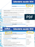 calendario Escolar 2014