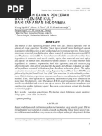 Download PENELITIAN BAHAN PENCERAHDAN PELEMBAB KULITDARI TANAMAN INDONESIA by florentinalanny SN199190243 doc pdf