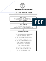 Carta Organisasi K OLAHRAGA 2012