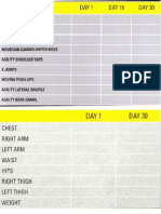 Asylum Fit Test and Mesurements Chart