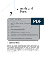 Topic 7 Acids and Bases