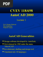 1.d. AutoCAD Lecture 1