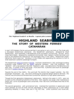 Highland Seabird - The Story of Western Ferries Catamaran