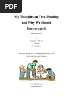Download Tree Planting Reflection Paper by Faye Cience Bohol SN199233967 doc pdf