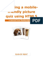 HTML5 Picture Quiz Tutorial