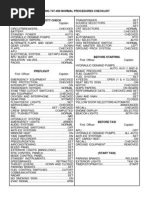 B744 Checklist