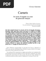 Download Ccile Grenier - Carnets by La Nuit rwandaise SN19923941 doc pdf