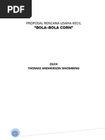 Download Proposal RENCANA Usaha KECIL Thomas Andherson Sihombing by Thomas Andherson Sihombing SN199243980 doc pdf