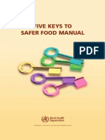 001 Five Keys For Safer Food Manual