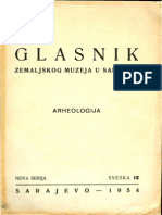 Grbovi Glasnik Zemaljskog Muzeja 1954