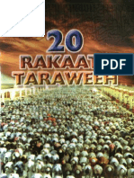 20 Rakat Taraweeh