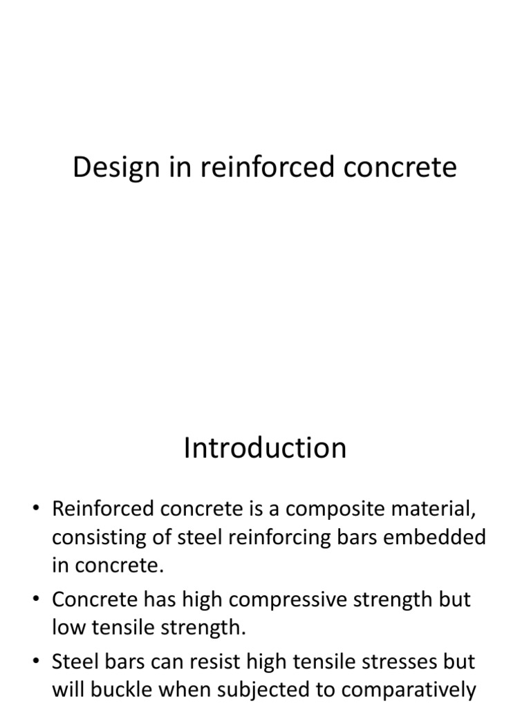 Design in Reinforced Concrete to BS 8110 1 Beam (Structure
