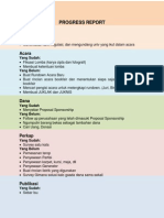 PROGRESS REPORT PCE (Kurang Setengah Bulan Menn)