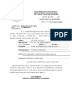 Ordenes de Adscripcion Acuerdo Sep - Snte