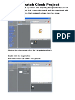 5-Scratch Clock Project: Trevor Blunn 2007
