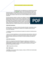 Evolução Histórica Da Organização Do Sistema de Saúde No Brasil