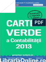 Cartea Verde A Contabilitatii 2013