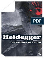 Martin Heidegger The Essence of Truth On Platos Parable of The Cave and The Theaetetus Continuum Impacts 2004