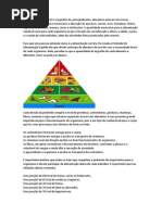 A alimentação saudável é a ingestão de