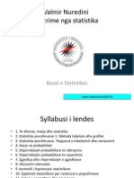 Ushtrime Ne Statistike