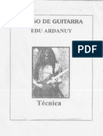 Curso de Guitarra Edu Ardanuy (Técnica)