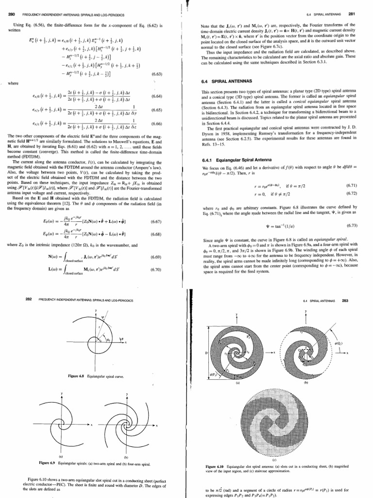 Modern Antenna Handbook CH Spiral Antennas by Balanis PDF