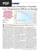 Overpressure Protection-Low Temp Effects