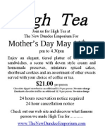 Motherday High Tea 2014