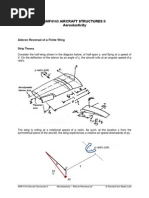 Aeroelasticity - Aileron Reversal 3D 