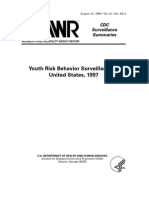 1997 CDC National Youth Risk Behavior Survey