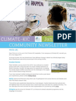 Climate-KIC Community Newsletter, January 2014
