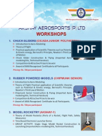 Aero Sports Workshop Brochure 