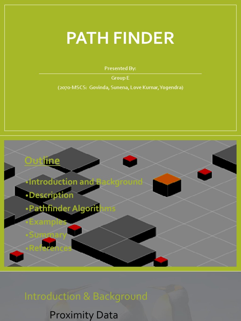 Pathfinder Algorithm Overview | PDF