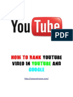 How To Rank Video On Youtube and Google From