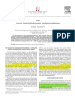 Current Trends in Biodegradable PHAs