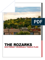 The Rozarks - Southeast Rosedale Trails Plan