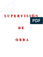 Supervision de Obras