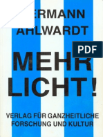 Ahlwardt, Hermann - Mehr Licht - Der Orden Jesu in seiner wahren Gestalt (1925)