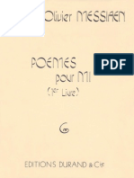 Poemes pour mi - Messiaen