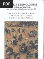 Memórias e brincadeiras na cidade de São Paulo no início do século XX