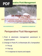 Perioperative Fluid Management