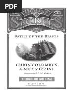 Download House of Secrets Battle of the Beasts  by HarperCollins Childrens Books SN199447455 doc pdf