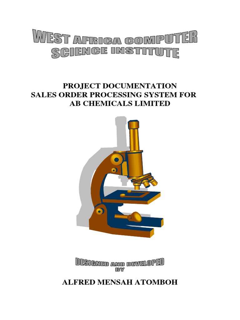 Sales Order Processing System Overview | PDF | Receipt | Information ...