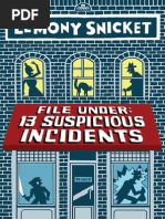 Download File Under Thirteen Suspicious Incidents by Lemony Snicket FREE PREVIEW by Little Brown Books for Young Readers SN199466209 doc pdf