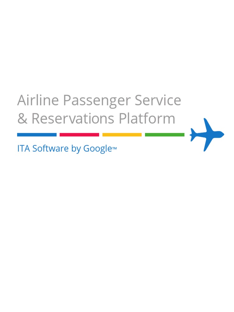 Brochure ITA Airline Passenger Service and Reservations Platform | PDF ...