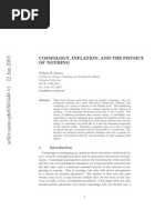 Download Cosmology Inflation and the Physics of Nothing by madhu619 SN19946885 doc pdf